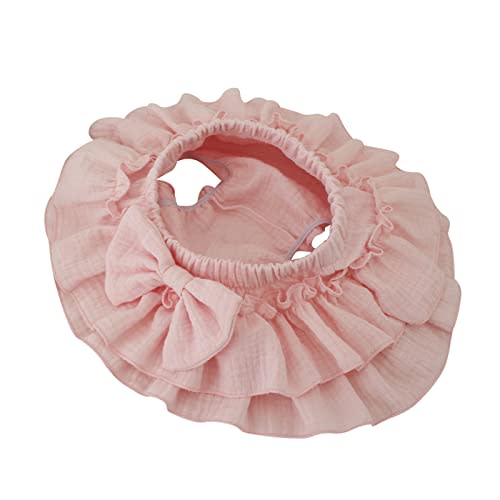 Newborn Infant Bloomer Skirt Baby Girls Soft Cotton Ruffle Mini Skirt Shorts with Bow Toddler Kids 𝐃iaper Cover
