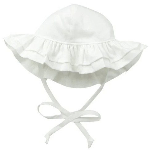 UPF 50+ Double Ruffle Hat