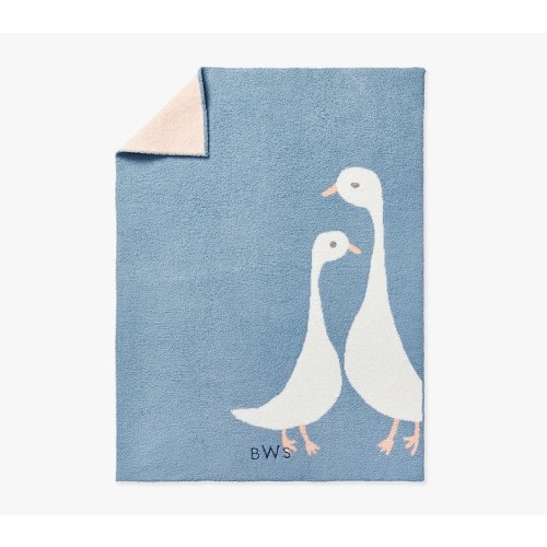 Fuzzy Duck Baby Blanket