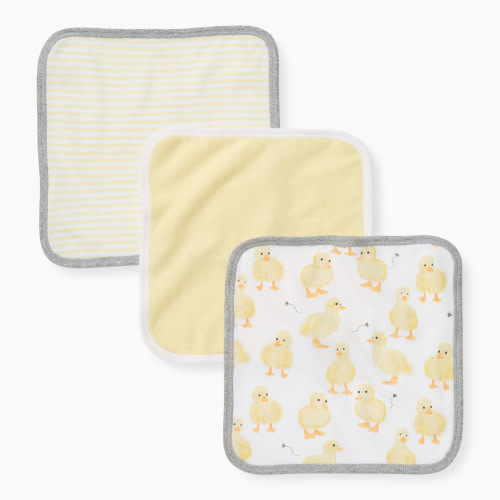 Burt's Bees Baby Organic Washcloth (3 Pack) - Little Ducks 2024
