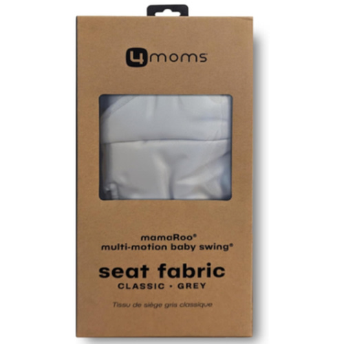 4moms Extra Seat Fabric, MamaRoo Baby Swing, Model 1046, Grey Classic