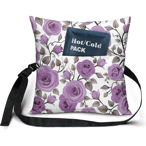 Hysterectomy Pillow, C Section Recovery Abdominal Pillow, Hysterectomy Recovery Must Haves After Surgery Pillow, Tummy Tuck Pillow with Pocket for Ice/Hot Packs, Hysterectomy Gifts