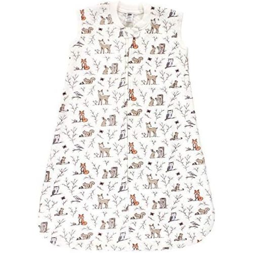 Hudson Baby Unisex BabyPremium Quilted Sleeveless Sleeping Bag and Wearable Blanket