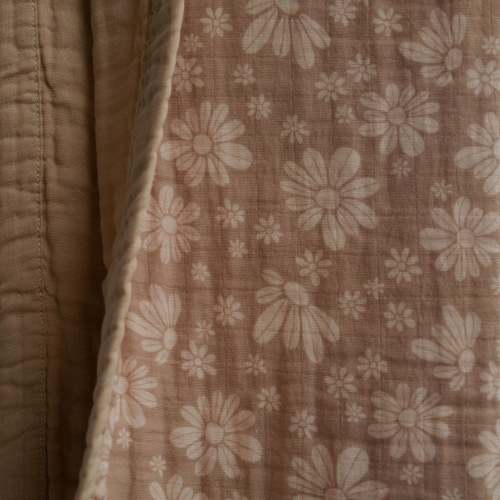 Retro Floral | Reversible Muslin Quilt – Brixton.Phoenix