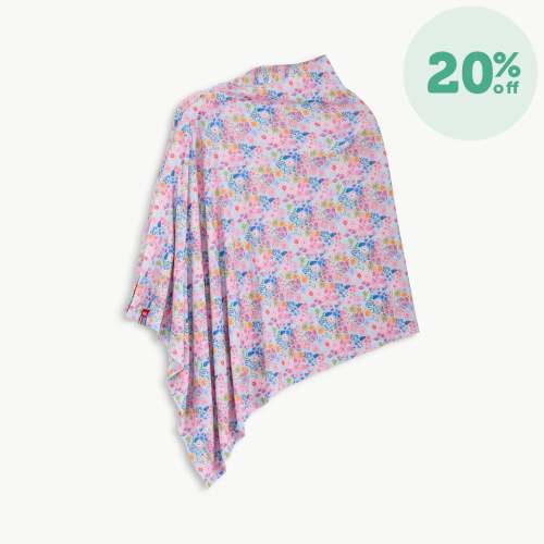 lily modal magnetic nursing poncho scarf