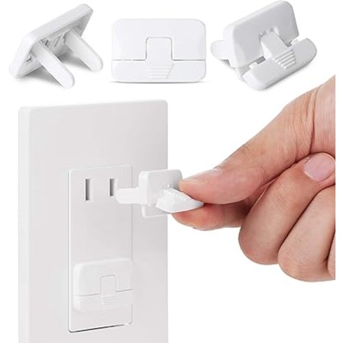 Bates- Outlet Covers Baby Proofing, 15 Pack, 2 Prongs, Plug Covers Baby Proofing, Baby Proof Outlet Covers, Child Proof Outlet Cover, Outlet Plug Covers, Baby Outlet Cover, Childproof Outlet Cover