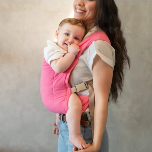 Guava Lark Baby Carrier | Bold & Bright Babywearing