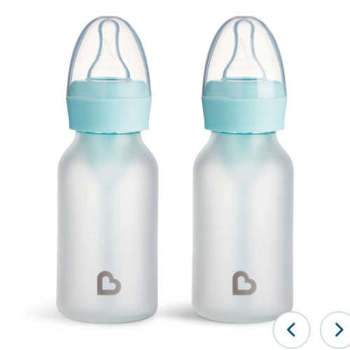 Bond™ Silicone Glass Bottle 8oz 2pk | Munchkin