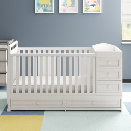 Brnaba 2 -in-1 Convertible Crib