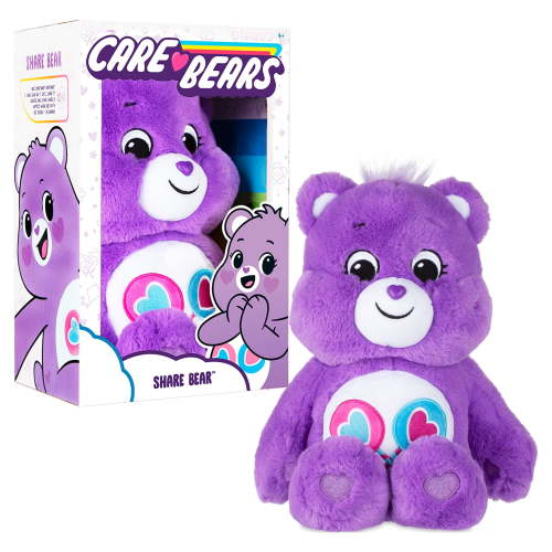 Care Bears 14" Plush - Share Bear - Soft Huggable Material!