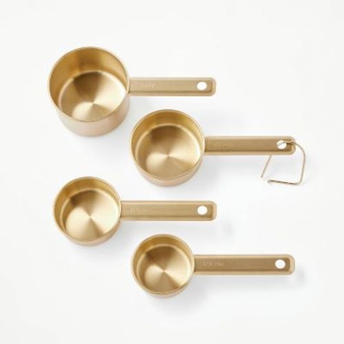4pc Stainless Steel Measuring Cups - Figmint™