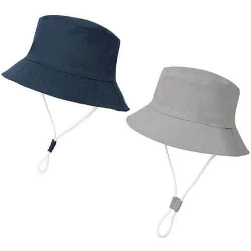 Baby Boy Sun Hat Toddler Summer Protection Beach Hat Toddler Girl Summer Bucket Hat Cotton Linen Baby Hat
