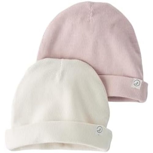little planet by carter's Baby 2-Pack Caps Made with Organic Cotton