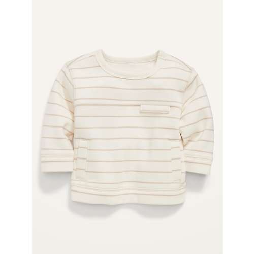 Striped Fleece Pocket Sweatshirt for Baby