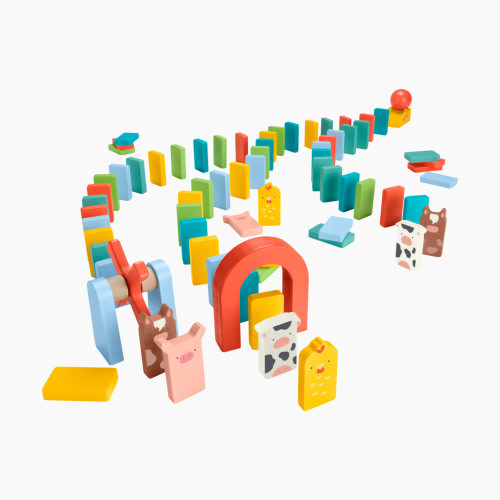 Fisher-Price Wooden Domino Run Playset
