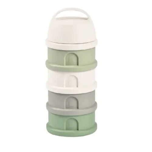 Beaba Formula And Snack Container Sage Green / Cotton | Baby Bunting AU