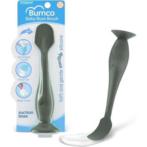 Bumco Diaper Cream Spatula - BPA-Free Diaper Bag Essentials, Soft Butt Spatula Baby, Mom-Invented Butt Paste Spatula, Bumco Diaper Cream Spatula, Flexible Diaper Cream Applicator, Bumco Baby Bum Brush