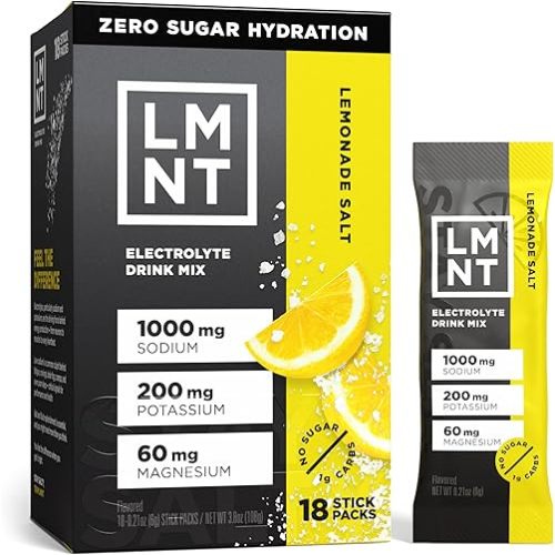 LMNT Zero Sugar Electrolytes - Lemonade