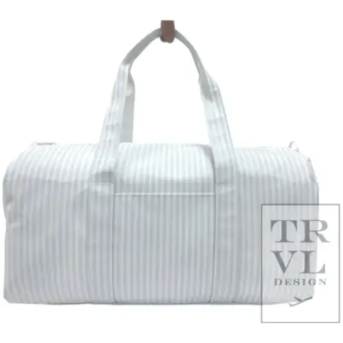 Blue Pimlico Stripe Weekender
