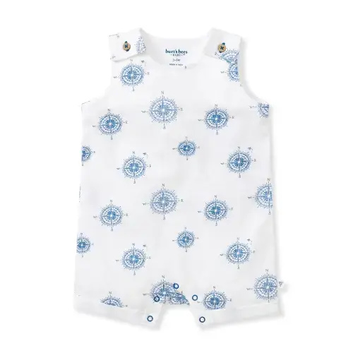 Little Explorer Organic Baby Boy Romper