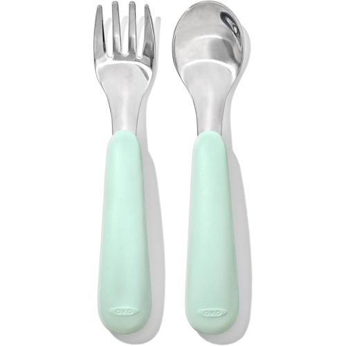 OXO Tot Fork and Spoon Set - Opal