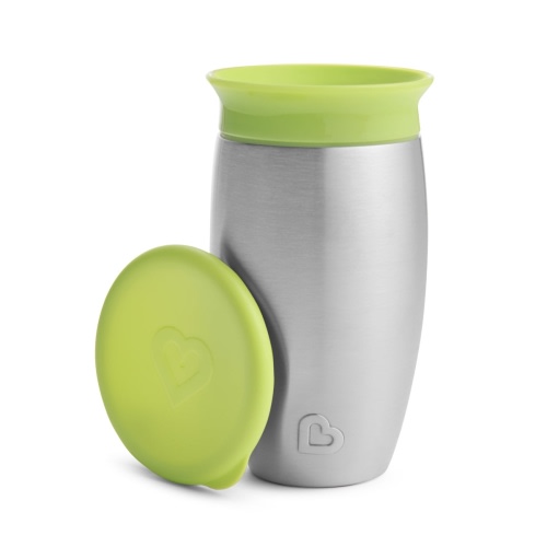Miracle Stainless Steel 360° Sippy Cup, 10oz | Munchkin