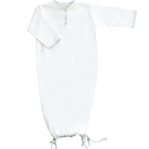 Jersey Sack Gown Blue