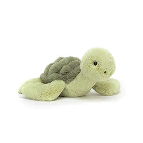 Jellycat Tully Turtle Stuffed Animal, 11 inches - Reptile Plush Toy - Classic Children's Gift