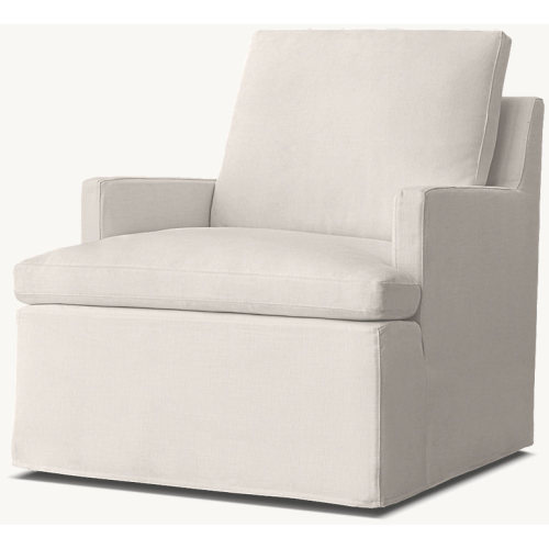 Cloud Track Arm Slipcovered Swivel Glider | RH Baby & Child