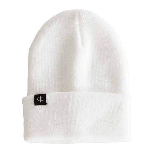 Embroidered Knit Baby Beanie