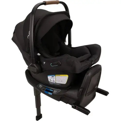 Nuna PIPA Aire RX Infant Car Seat + RELX Base - Caviar