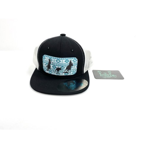 Southwest Team Roper - Toddler Trucker Blk + Wht – The Twisted Filly Clothing Co.