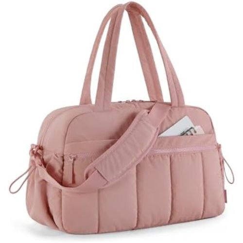 BAGSMART Gym Bag for Women, Duffle Bag for Travel with Wet Pocket, Lightweight Carry on Weekender Duffel, Water Resistant