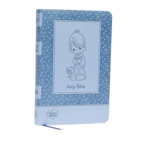ICB, Precious Moments Bible, Leathersoft, Blue: International Children's Bible