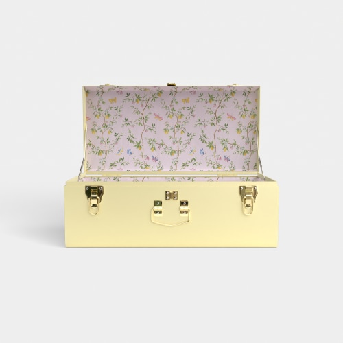 Petite Classic Trunk - Yellow - Sylvia's Summer / Embroidery