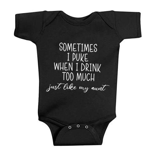 Akiihool Summer Baby Boy Clothes Baby Bodysuits, Flexy Sleeveless for Boys (Black,0-3 Months )