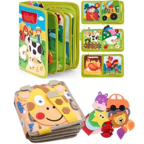 Early Education Enlightenment Busy Board Toy, 1 Count 3D Story - TikTok Shop