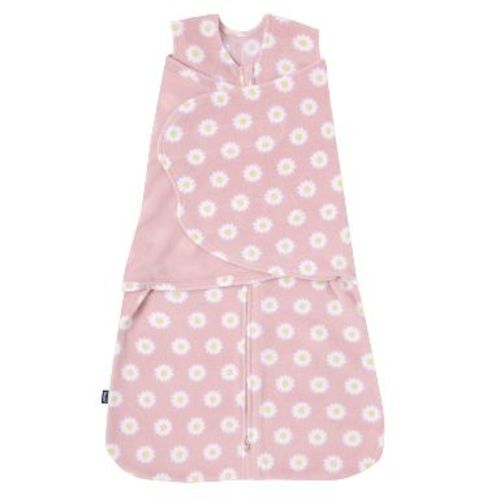 HALO Innovations SleepSack Micro-Fleece Swaddle Wrap - Daisy - S