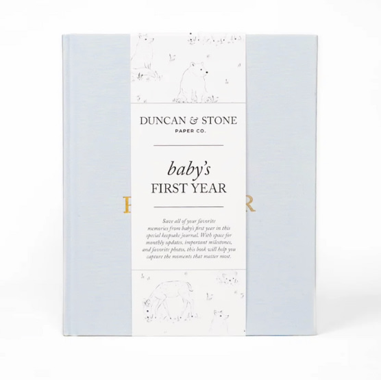 Baby Memory Book & Photo Album | Duncan & Stone Paper Co.
