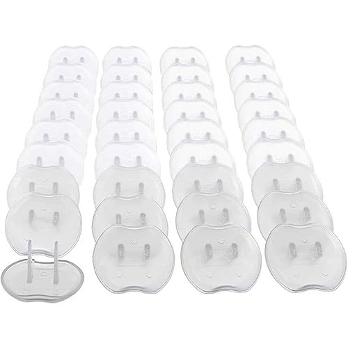 Little Chicks Baby Safety Outlet Covers Baby Proofing, 36 Pack, Outlet Plug Electrical Socket Covers