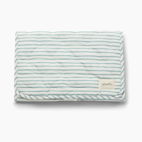 Pehr On the Go Portable Changing Pad - Stripes Away Deep Sea