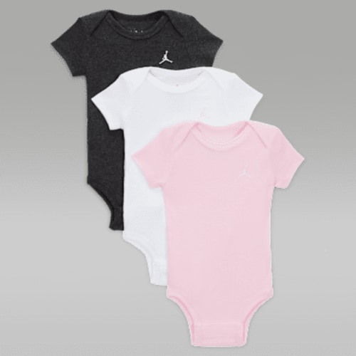 Jordan Everyday Essentials Baby Bodysuits (3-Pack)