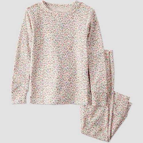 Toddler Girl Little Planet by Carter's 2-Piece Organic Cotton Floral-Print Pajama Set