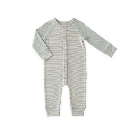 Sailor Stripe Raglan Romper | Pehr