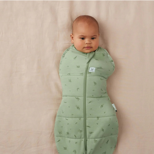 Cocoon Swaddle Bag 1.0 TOG Sage (Transitional) – ergoPouch AU