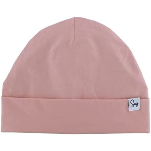 Jersey Beanie Hat for Newborn Baby Boys Girls Silky Satin Lined Hats Bonnet Toddler Infant Little Kids Beanies Caps