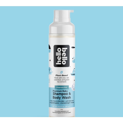 Extra Gentle Shampoo & Body Wash: fragrance free