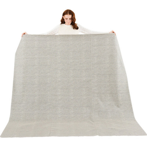 Square Maxi Mat, Stone Stripe - Gathre | Maisonette