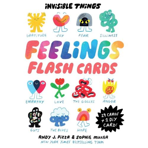 Invisible Things Feelings Flash Cards by Andy Pizza, Sophie Miller | Village Well Books & Coffee