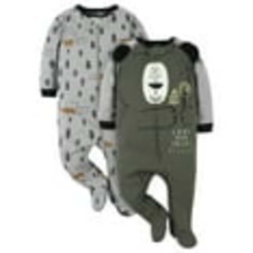 Gerber Baby Neutral Sleep ´N Play Footed Pajamas, 2-Pack, Sizes Preemie - 6/9 Months